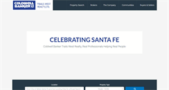 Desktop Screenshot of coldwellbankersantafe.com